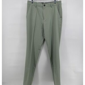 Druids Golf Men's Pants 34 x 32 Straight leg Green Athletic Performance